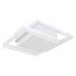 Plafoniera Globo SQUARES metal alb LED IP20 - 67225-24FSH