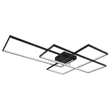 Plafoniera Globo GABRIEL metal negru mat LED IP20 - 67227-100B