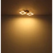 Plafoniera Globo KERRY metal negru mat LED IP20 - 67280-18