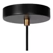 Pendul Lucide SELIN metal, negru, GU10, IP44 - 03444/01/30