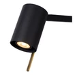 Lampadar Lucide LESLEY metal negru GU10 IP20 - 03725/01/30