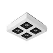 Plafoniera tip spot Lucide XIRAX aluminiu alb negru GU10-LED IP20 - 09119/21/31