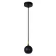 Pendul Lucide FAVORI metal negru auriu mat-alama GU10 IP20 - 09434/01/30