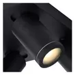 Plafoniera spot baie Lucide TAYLOR aluminiu negru GU10-LED IP44 - 09930/20/30