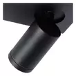 Plafoniera spot baie Lucide TAYLOR aluminiu negru GU10-LED IP44 - 09930/20/30