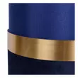 Veioza Lucide EXTRAVAGANZA TUSSE panza albastru auriu mat-alama E14 IP20 - 10508/01/35