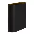 Aplica de perete Lucide OVALIS metal negru auriu mat-alama E14 IP20 - 12222/02/30