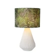 Veioza Lucide SERENOA portelan alb verde E27 IP20 - 13537/81/31