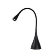 Veioza Lucide ZOZY plastic negru LED IP20 - 18656/03/30