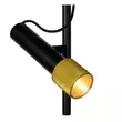 Plafoniera Lucide DUELE metal negru auriu mat-alama LED IP20 - 20120/10/30
