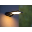 Aplica de perete cu senzor de miscare si crepuscular Lucide BASIC plastic negru LED IP44 - 22862/04/30