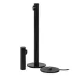 Veioza exterioara Lucide Antrim, metal, negru, LED 2,2W, 2700K - 27503/02/30