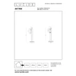 Veioza exterioara Lucide Antrim, metal, alb, LED 2,2W, 2700K - 27503/02/31