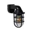 Aplica de perete Lucide LEWIS plastic negru E27 IP44 - 29899/01/30