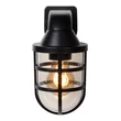 Aplica de perete Lucide LEWIS plastic negru E27 IP44 - 29899/01/30