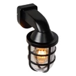 Aplica de perete Lucide LEWIS plastic negru E27 IP44 - 29899/01/30