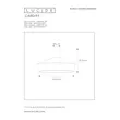 Plafoniera Lucide CARDIFF otel negru auriu mat-alama E27 IP20 - 30187/40/30