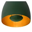 Pendul Lucide NOLAN metal verde auriu mat-alama E27 IP20 - 30488/01/33