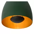 Pendul Lucide NOLAN metal verde auriu mat-alama E27 IP20 - 30488/01/33