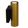 Aplica spot Lucide POLYGON aluminiu auriu mat-alama negru GU10 IP20 - 35214/02/02