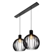 Pendul Lucide MIKAELA metal negru E27 IP20 - 73400/02/30