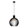 Pendul Lucide MIKAELA metal negru E27 IP20 - 73400/32/30