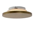 Aplica de perete Lucide GLIMPSE lemn auriu mat-alama LED IP20 - 77285/05/02