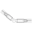 FLEX-CONNECTOR - Maxlight-MHT1-A-WH - Element de inbinare