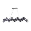 Pendul Maytoni DALLAS sticla fumuriu 25x G9 - MOD547PL-25CH
