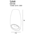 LOVE - Maxlight-C0159 - Plafoniera