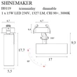 SHINEMAKER - Maxlight-H0119 - Spot incastrabil