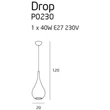 DROP - Maxlight-P0230 - Pendul