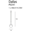 DALLAS - Maxlight-P0241 - Pendul