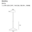 HANA - Maxlight-P0456 - Pendul