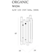 ORGANIC - Maxlight-W0286 - Aplica de perete