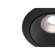 Spot incastrabil Maytoni YIN aluminiu negru 1x LED - DL031-2-L12B