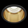 Spot incastrabil Maytoni REIF aluminiu negru-auriu 1x GU10 - DL049-01GB