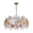 Pendul Maytoni ASTER sticla  10x E14 - MOD007PL-10G