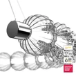 Pendul Maytoni AMULET metal-sticla crom 1x LED - MOD555PL-L30CH5K