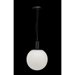 Pendul Maytoni PERLAS sticla alb 1x E27 - P061PL-01W
