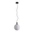 Pendul Maytoni PERLAS sticla alb 1x E27 - P061PL-01W