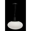 Pendul Maytoni PERLAS sticla alb 1x E27 - P062PL-01W