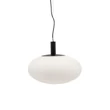 Pendul Maytoni PERLAS sticla alb 1x E27 - P062PL-01W