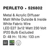 PERLETO - NovaLuce-526802 - Pendul