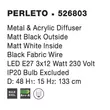 PERLETO - NovaLuce-526803 - Pendul