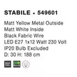 STABILE - NovaLuce-549601 - Lampadar