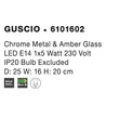 GUSCIO - NovaLuce-6101602 - Aplica de perete