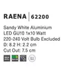 RAENA - NovaLuce-62200 - Spot incastrabil
