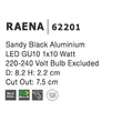RAENA - NovaLuce-62201 - Spot incastrabil
