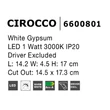 CIROCCO - NovaLuce-6600801 - Spot incastrabil